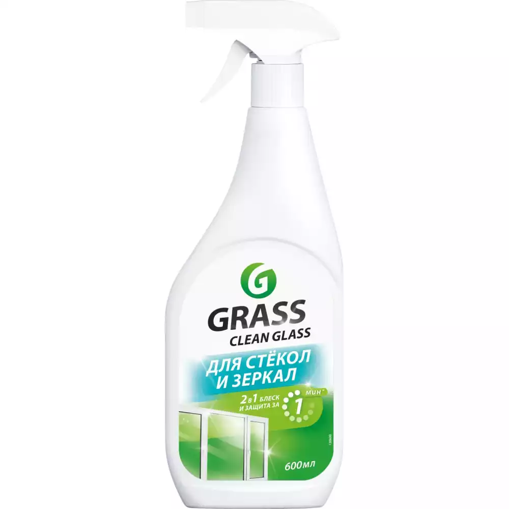 Профхим д/стекл-зеркал поверхн, универсал Grass/Clean Glass, 0,6л_т/р, 130600, 905825
