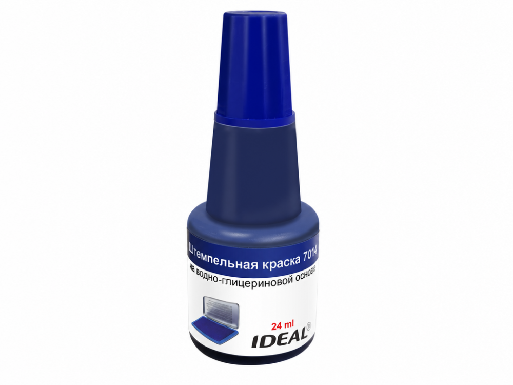 Штемпельная краска Trodat, 24мл, синяя(219402), 7014