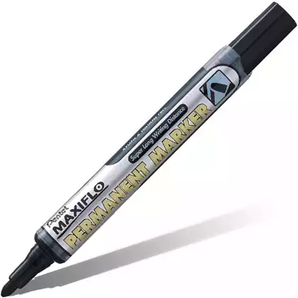 Маркер перм. "NLF50" Pentel черный, NLF50-AO