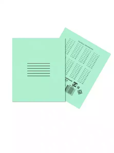 Тетрадь школьная, ф.170*205, клетка, 12л. Арт. С 264 Штрихкод 4810431004166