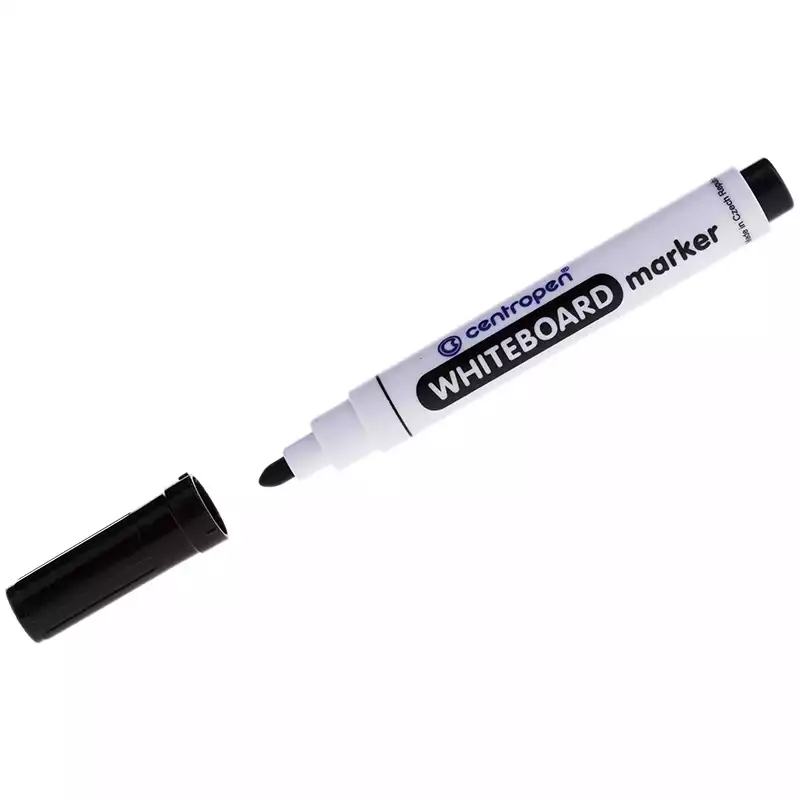 Маркер для белых досок Centropen "8559" черный, пулевидный, 2,5мм, 062978, 5 8559 0112