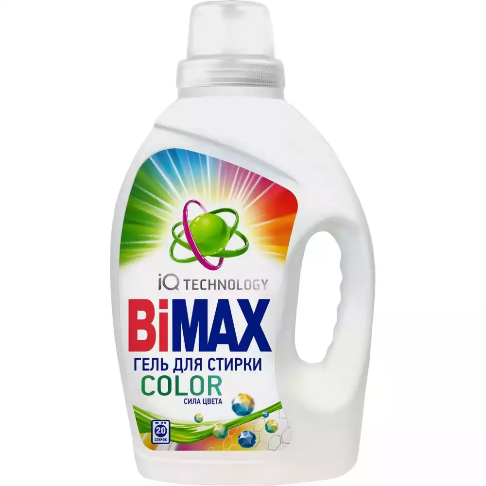 Гель для стирки BiMax Color 1,3кг, 1462080