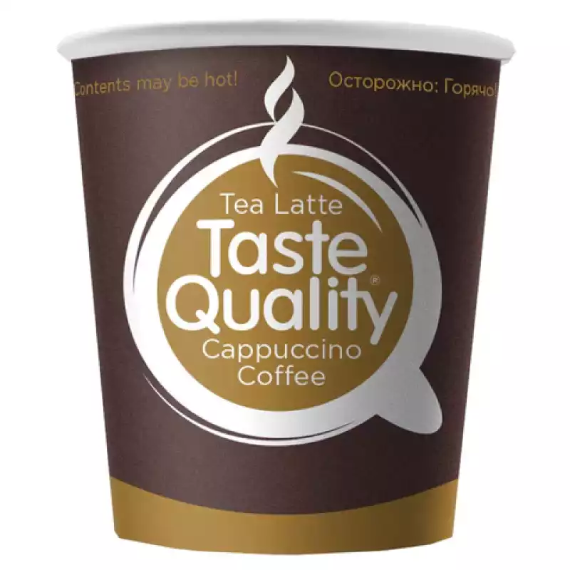 Однор-е стаканы 100 мл,КОМ-Т 60 шт.,бумаж. односл.,"Taste Quality",хол./гор.,ФОРМАЦИЯ,HB62-120-0076