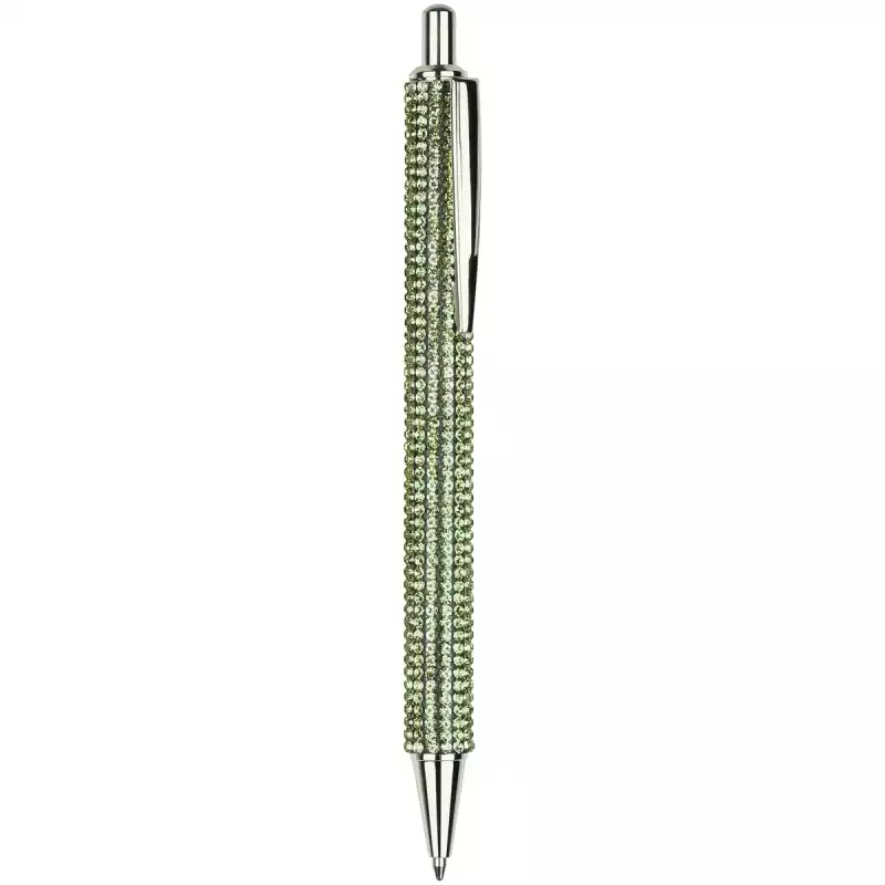 Ручка шариковая автоматическая MESHU "Green diamond" синяя, 1,0мм MS_89843