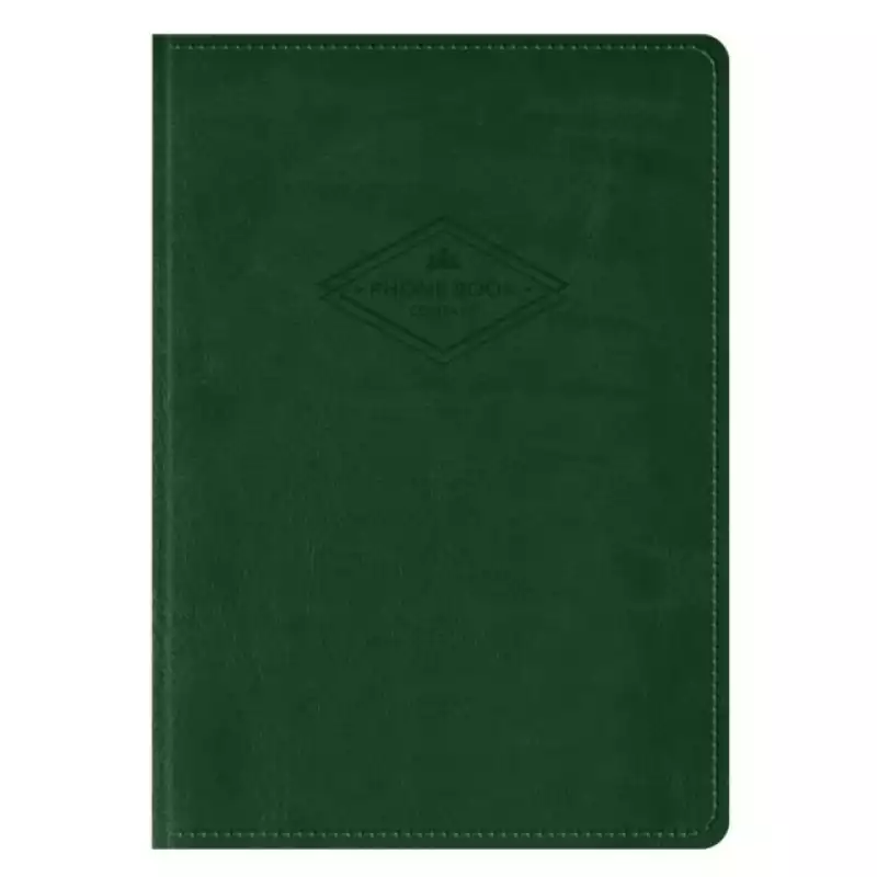 УЦЕНКА - Телефонная книга А5, 80л., кожзам, OfficeSpace 