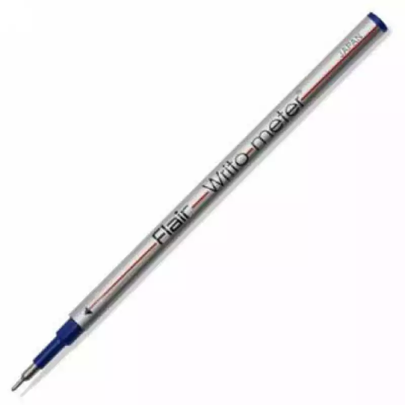Стержень шариковый 118мм синий объемный, WRITO-METER