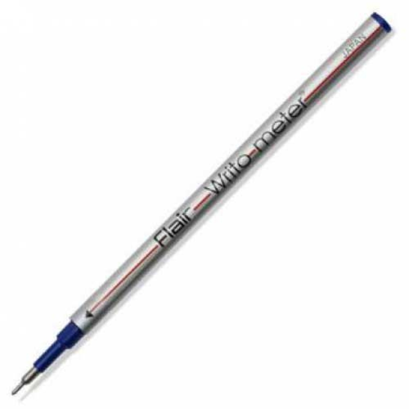 Стержень шариковый 118мм черный объемный, WRITO-METER