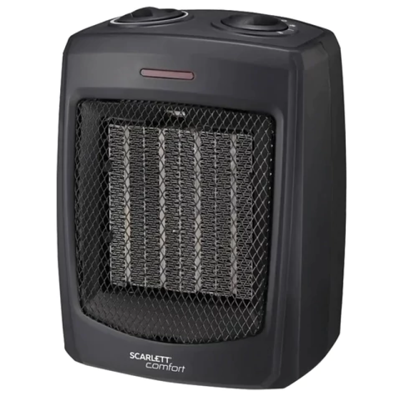 Тепловентилятор SCARLETT SC-FH1.511MC, 1500 Вт, 3 режима работы, черный, 457467