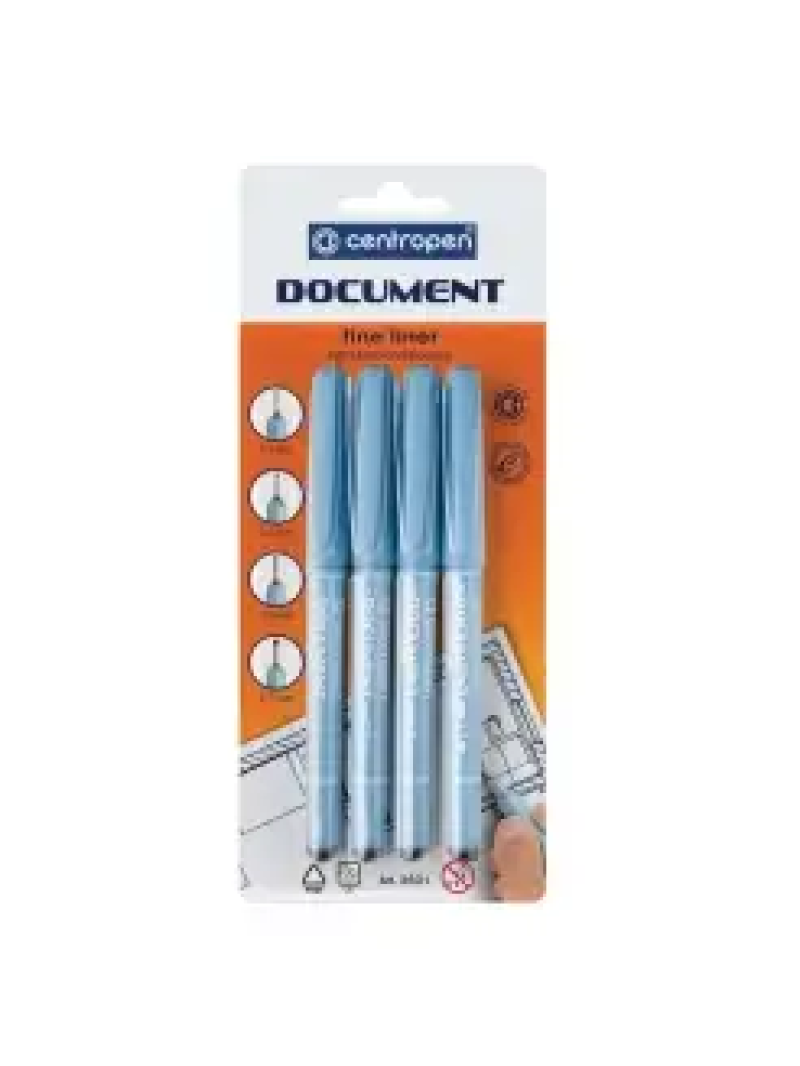 Набор капиллярных ручек Centropen 