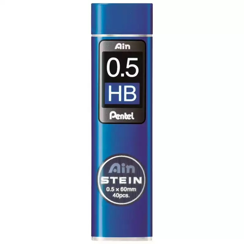 Стержень микрографический 0,5мм PENTEL HB C275-HBO 40 шт в тубе, 106008