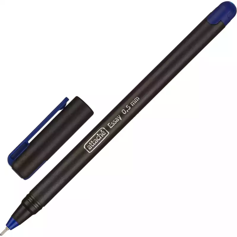 Ручка шариковая неавтомат. Attache Essay, 0,5мм,масл,синий, 1079502