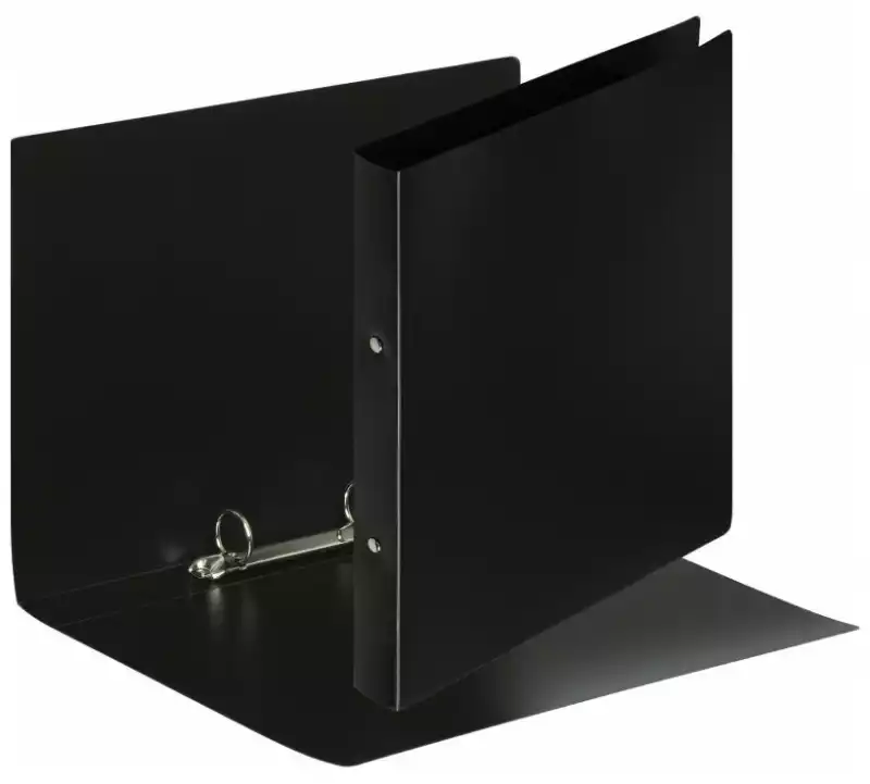 Папка на 4-х кольцах пласт. 25/32мм А4 ATTACHE F504/045 черная, 112292