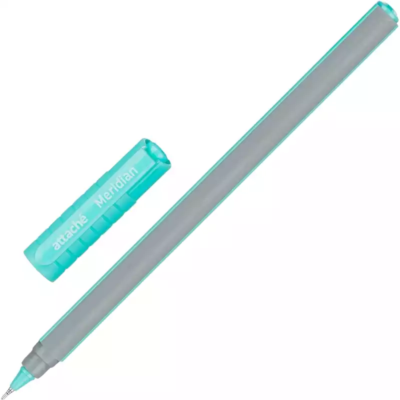 Ручка шариковая Attache Meridian, 0,35мм, бирюз.корп, 1197265