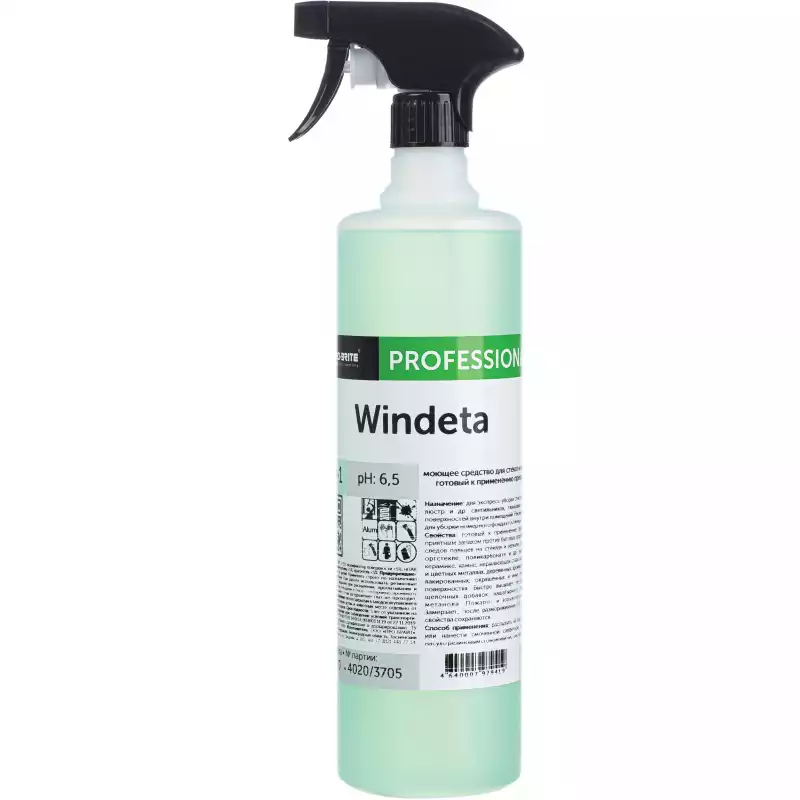Профхим д/стекл-зеркал поверхн д/керам.плитки Pro-Brite/WINDETA,1л, 1222080