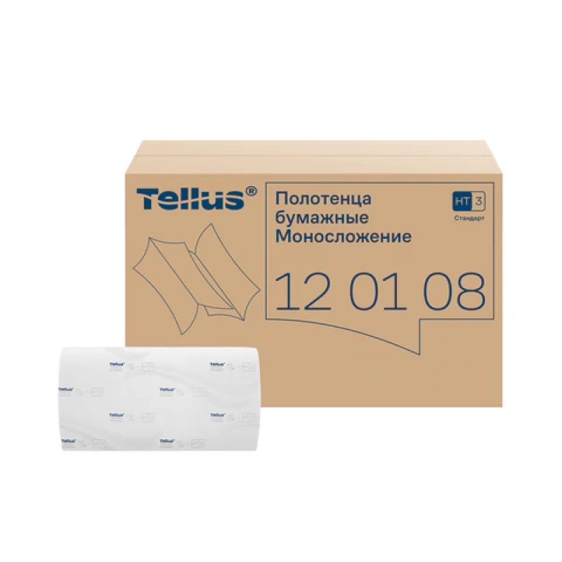 Полотенца бумажные 250 штук,TORK (Система H3) Universal, натур. белые, 23х23, 20шт/упак, ZZ(V), 120108, 124556