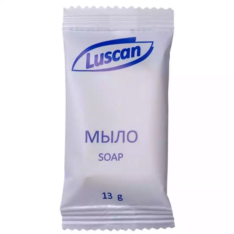 Мыло туалетное Luscan, флоупак 13гр, 500 шт, 1262036