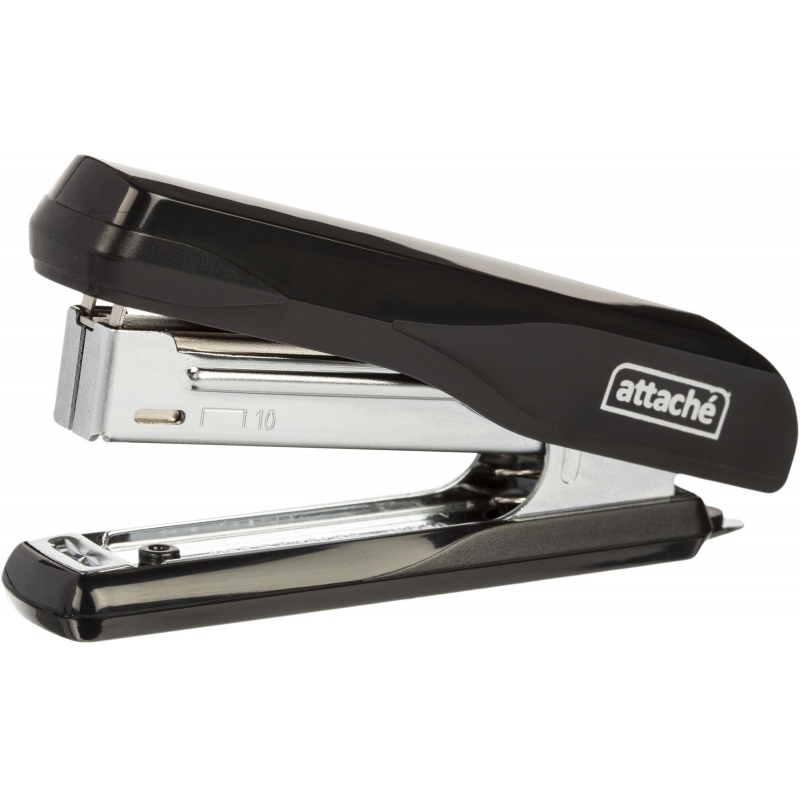 Степлер Attache PSBK1020 (№10) до 20 лист., пластик/металл, чёрный, 1271886
