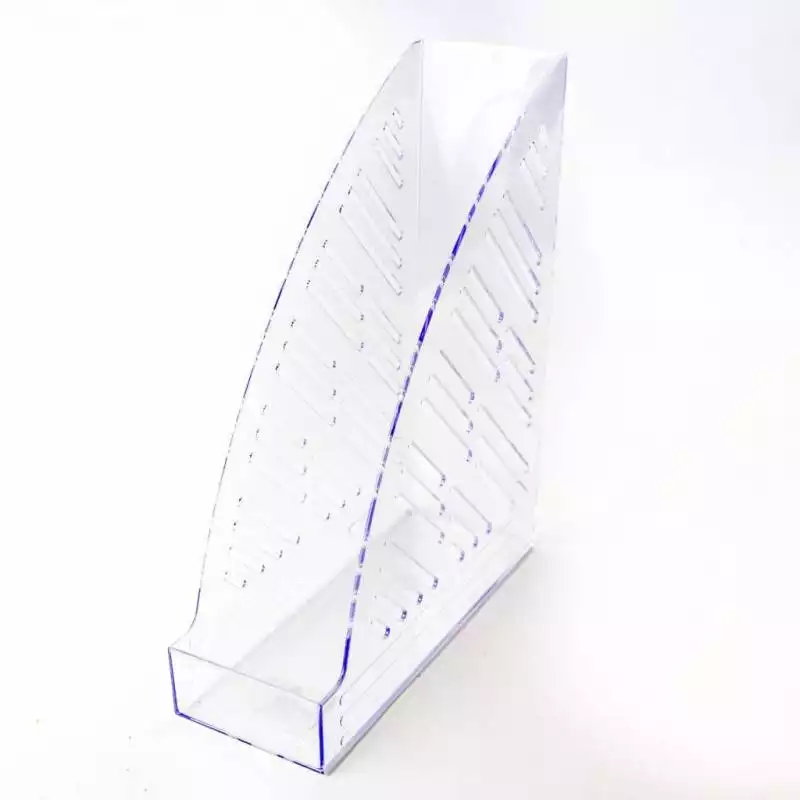 Вертикальный накопитель Attache 85мм прозрачный, 250x85x300, 1337993