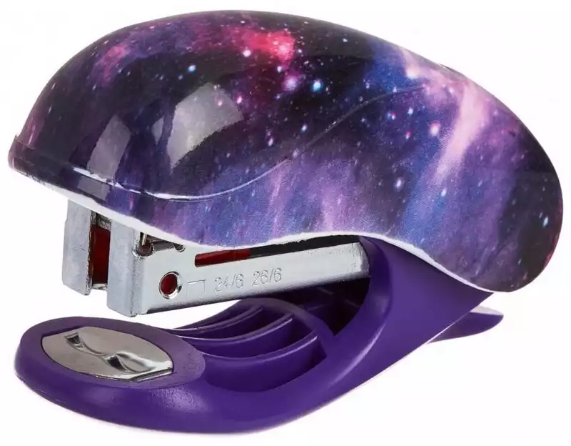 Степлер Maped COSMIC TEENS MINI 26/6+400 скоб в ком,c антистеп.,блис,фиолет,1372587