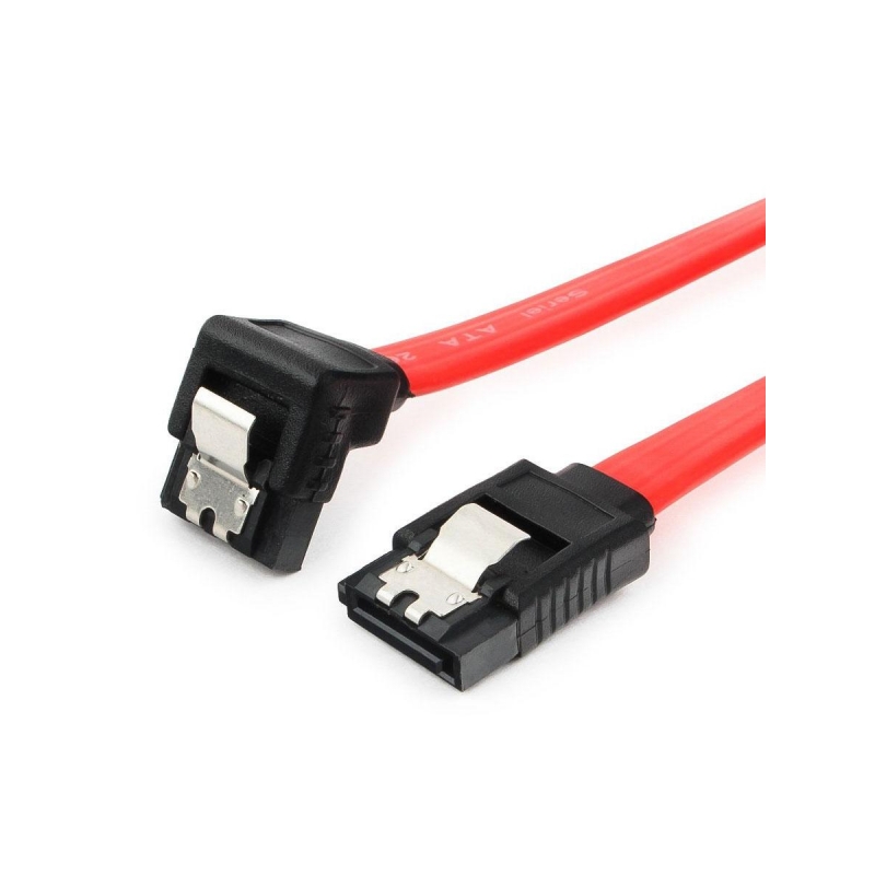 Кабель интерфейс SATA - SATA, F/F, 0.5 м, угл, Cablexpert, CC-SATA-DATA90,1393311