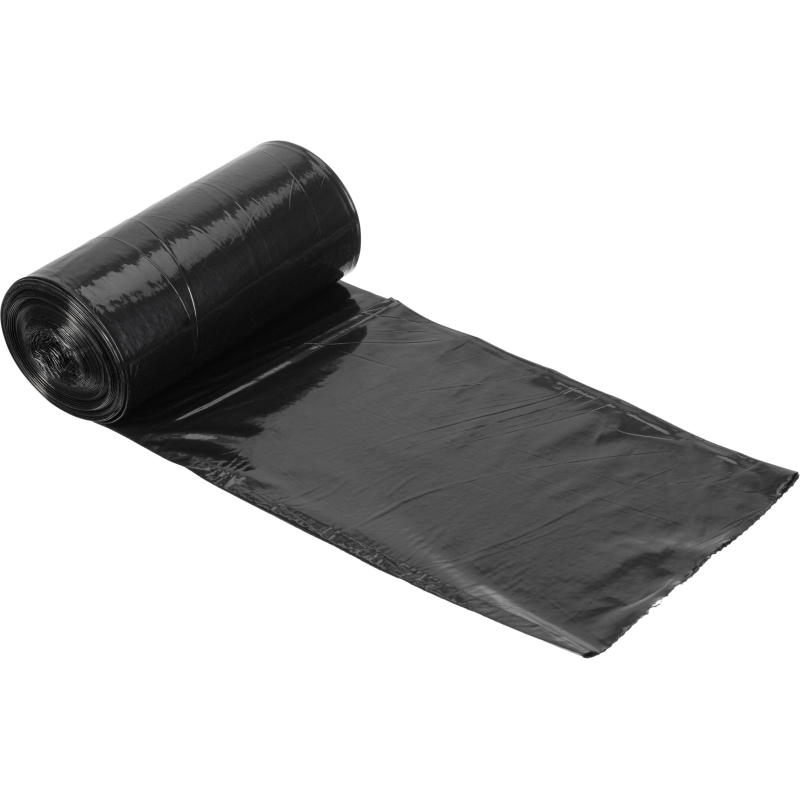 Мешки для мусора ПВД 120л 80мкм 10шт/рул черн 70x110,1405559