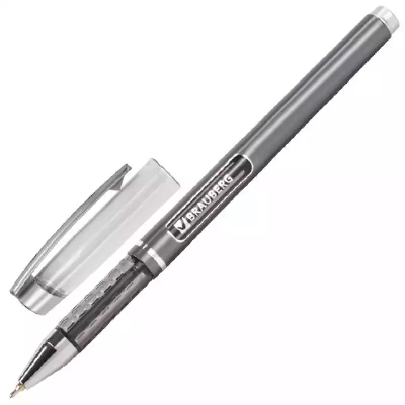 Ручка шариковая масляная BRAUBERG "Choice", СИНЯЯ, узел 0,7 мм, линия письма 0,35, 142413