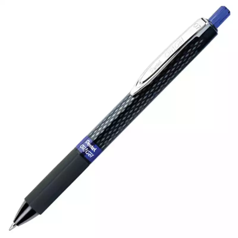 Ручка гелевая автом. с грипом PENTEL (Япония)"Oh!Gel",СИНЯЯ,узел 0,7мм,линия 0,35мм,K497-CN,142674