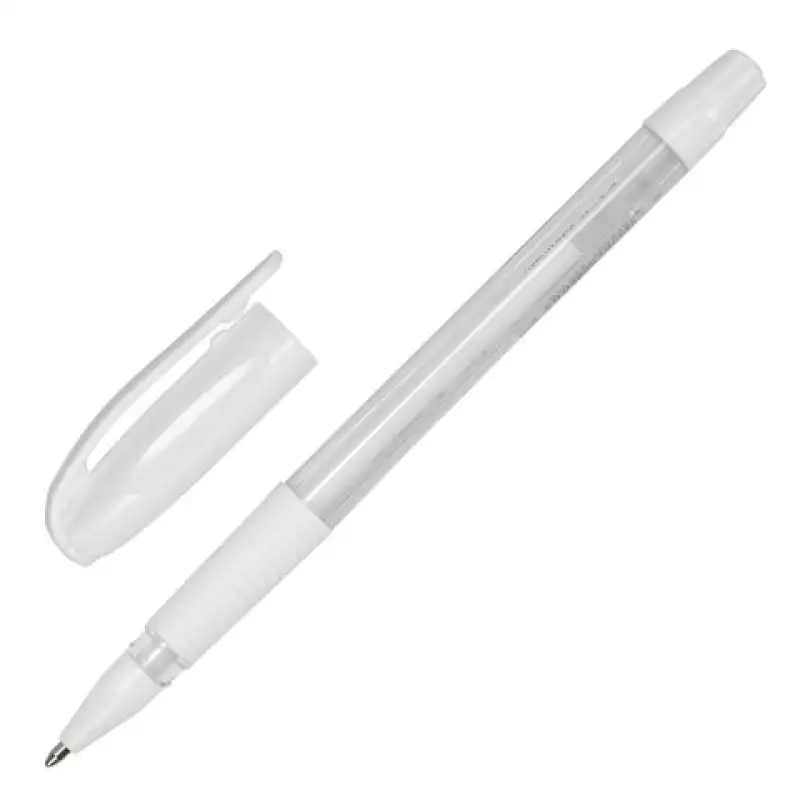 Ручка гелевая с грипом PENSAN "Neon Gel", БЕЛАЯ, узел 1 мм, линия письма 0,8 мм, 2290/12, 143851