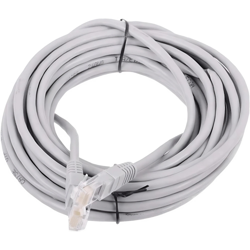 Патч-корд ExeGate UTP-RJ45-RJ45-5e-CU-2M-GY, cat.5e, 2м,серый ,1469990,EX282012RUS