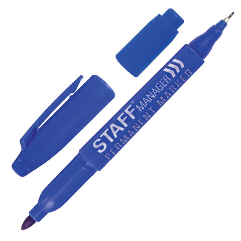 Маркер перманентный двусторонний STAFF 