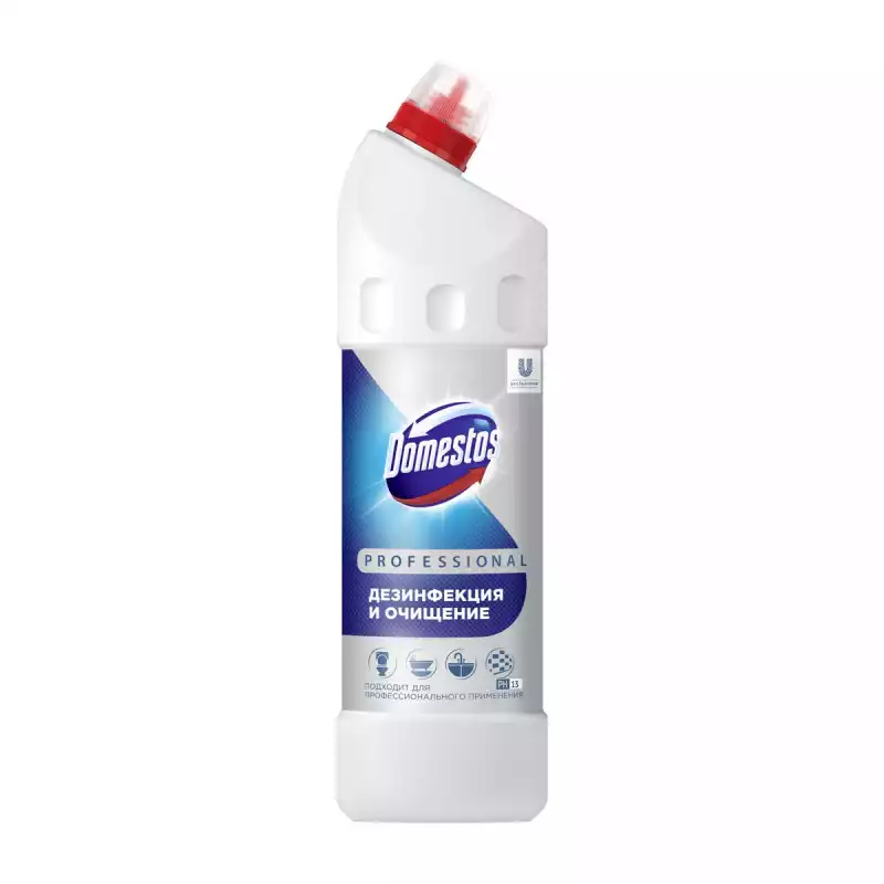 Средство для сантехники Domestos Professional Свежесть Атлантики дез уни 1л, 1552077
