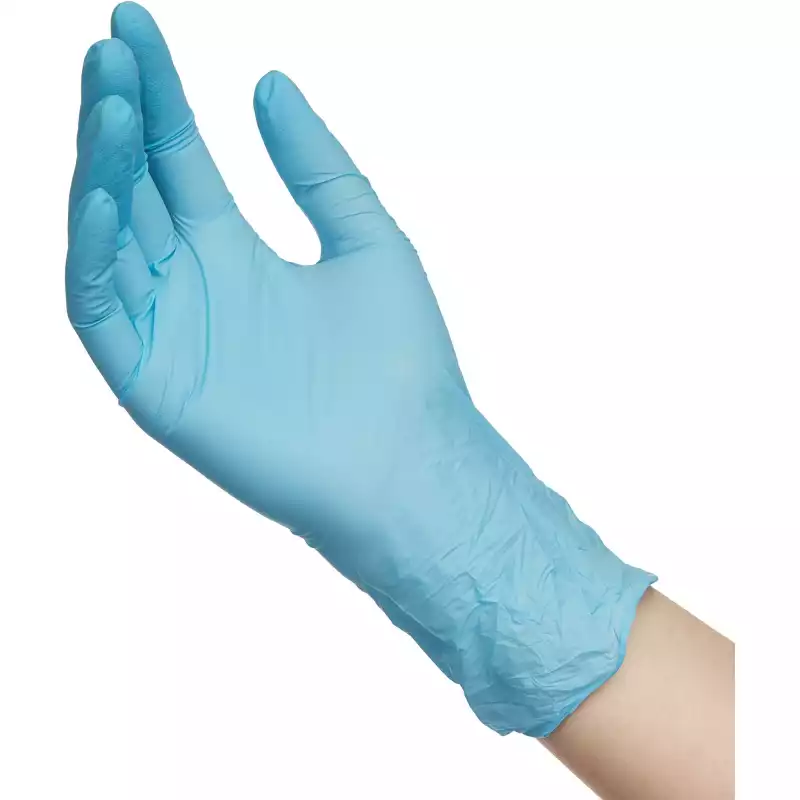 Перчатки нитрил. н/с. н/о ,голубые 150 NitriMax (L) 50п/уп, 3гр, 1572086