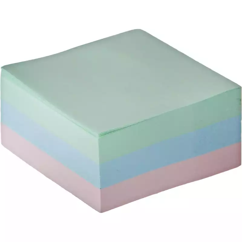 Стикеры Attache Simple куб 51х51, пастель 3 цвета 300 л, 1635537