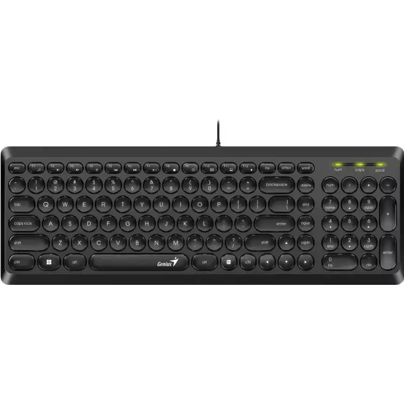 Клавиатура проводная Genius SlimStar Q200, 1666688
