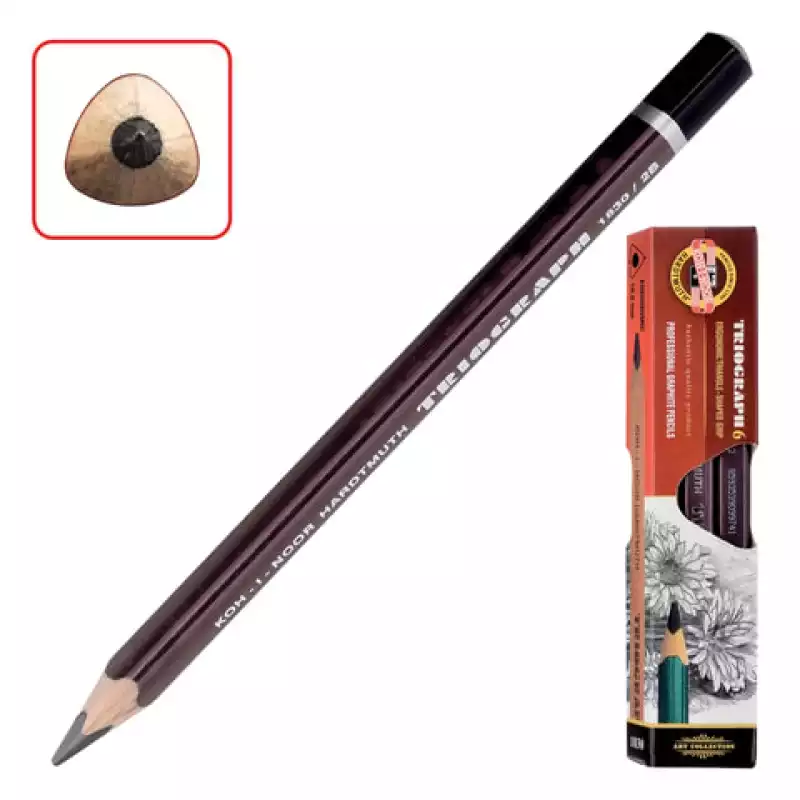 Карандаш чернографитный утолщ. KOH-I-NOOR,