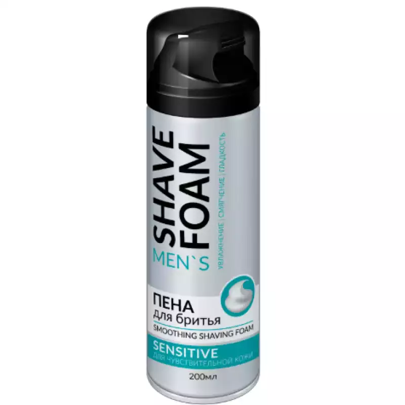 Пена для бритья Shave Foam Sensitive для чувствительной кожи 200 мл, 1908879