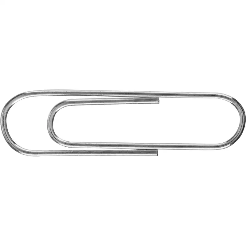 Скрепки Attache оцинкованные 28 мм, негофрированные, 100шт/уп, 1945970