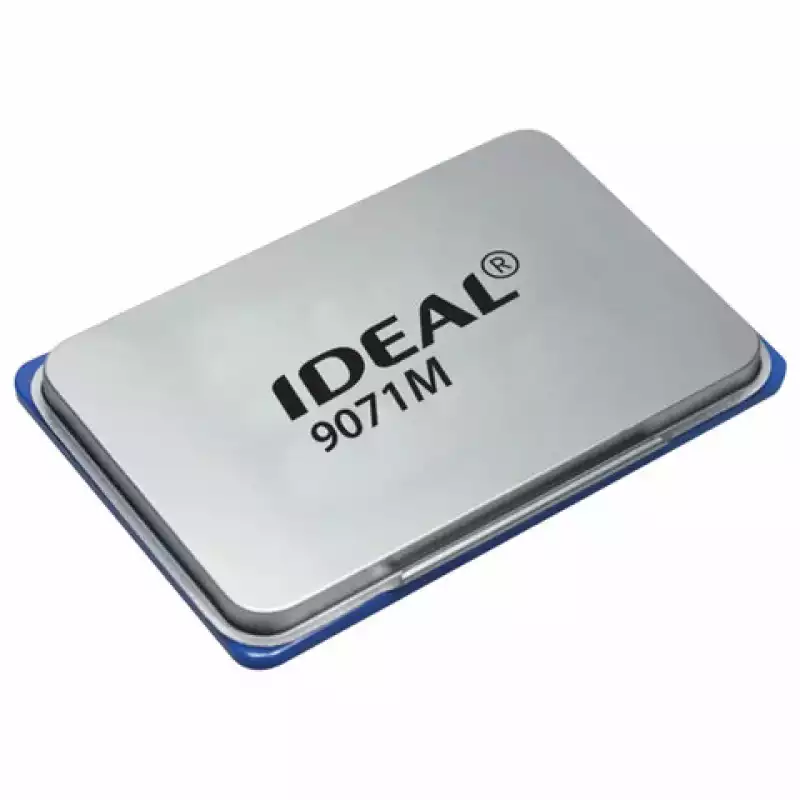 Штемпельная подушка TRODAT IDEAL, 90х56 мм, металлический корпус, синяя, 9071Мс, 153125