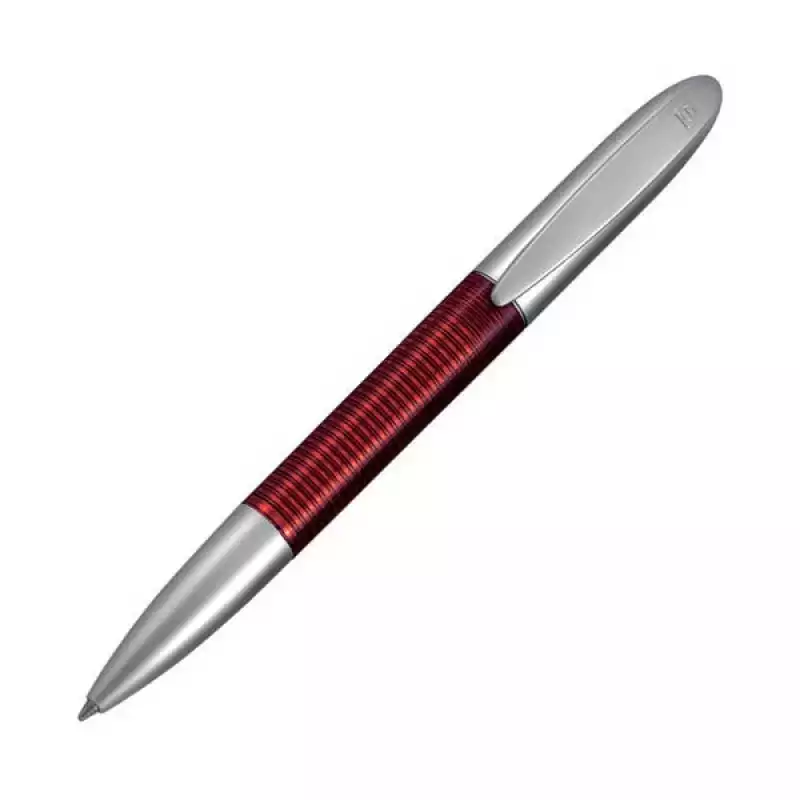 Ручка шариковая SOLARIS, красный корпус, арт. 2427/К