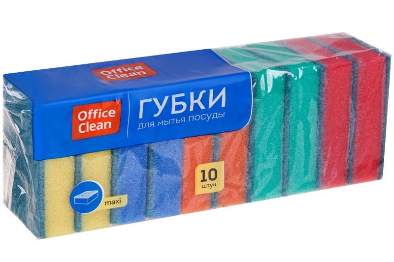 Губки для посуды OfficeClean 
