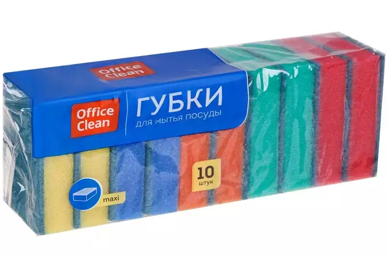 Губки для посуды OfficeClean 