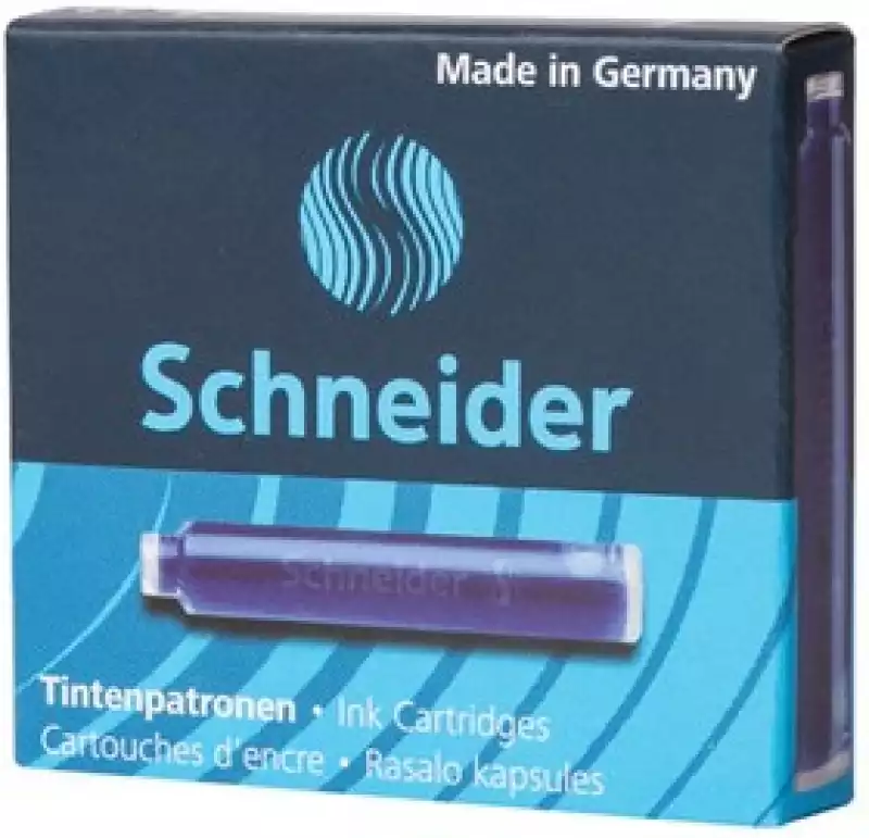 Картриджи чернильные Schneider синий, 1шт.,255707,6603