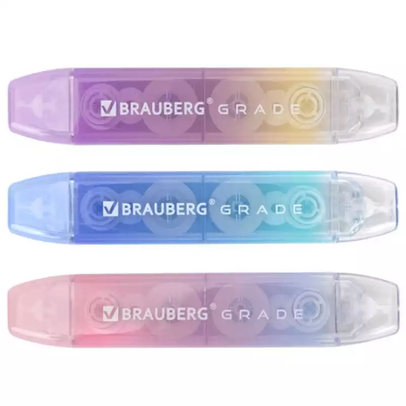 Корректирующая лента двусторонняя BRAUBERG 