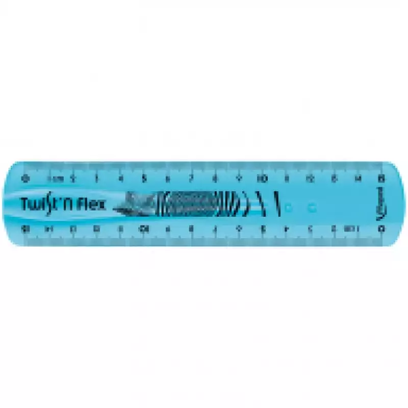 Линейка 15см Maped "Twist'n flex", пластиковая, гибкая, цветная, европодвес, 177688, 279110