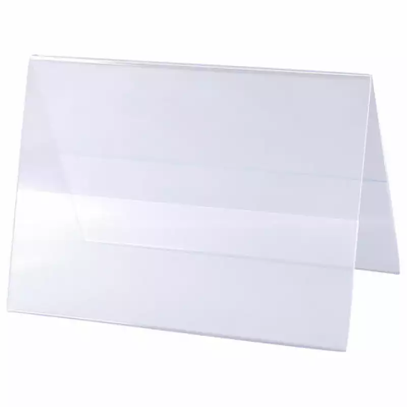 Табличка информационная, 210х150 мм (домик), настольная, двухсторон., BRAUBERG, 290425