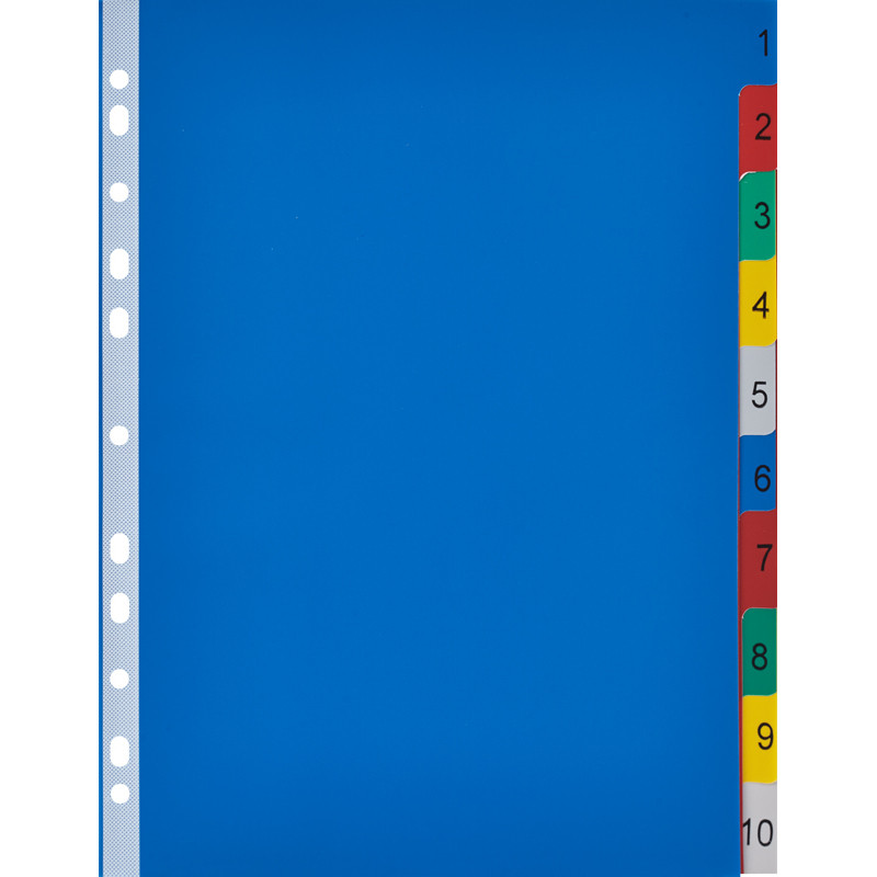 Разделитель листов 10, цв. MAXI А4 , Attache Selection, 327163