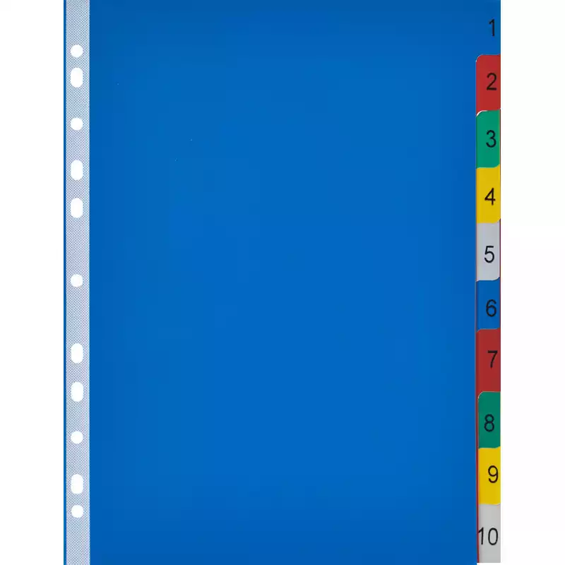 Разделитель листов 10, цв. MAXI А4 , Attache Selection, 327163