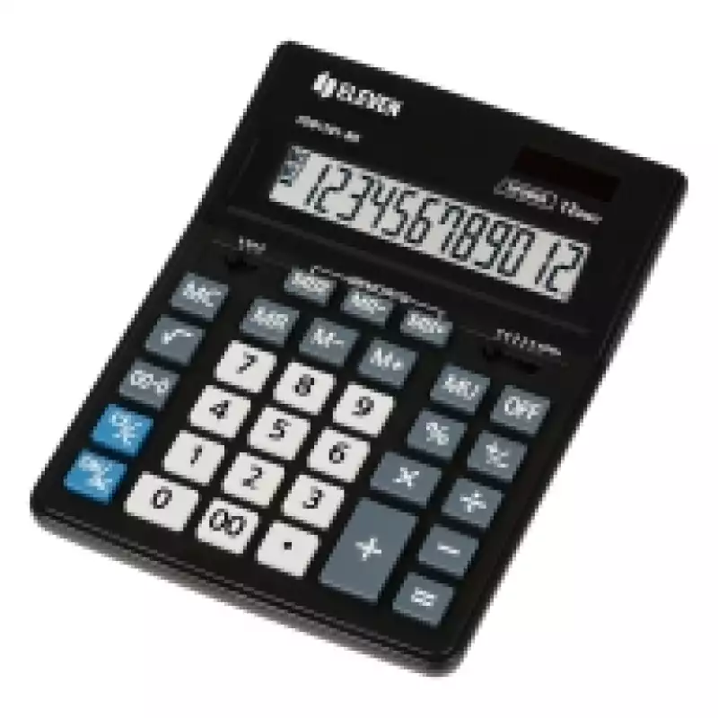 Калькулятор настольный Eleven Business Line CDB1201-BK, 12 разрядов, двойное питание, 339192