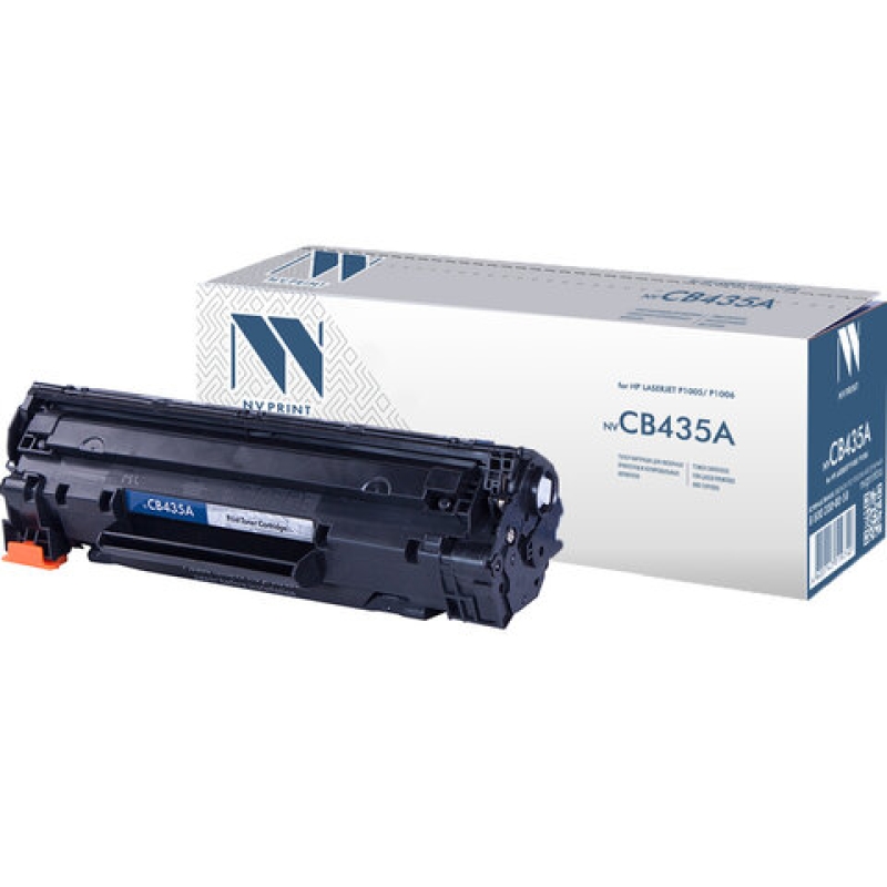 Картридж лазерный NV PRINT (NV-CB435A) для HP LaserJet P1002/1005/1006/1007/1008,1500 стр., 361191