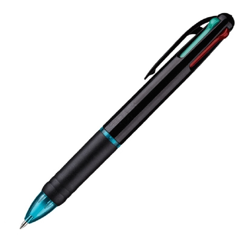 Ручка шариковая автоматическая Attache Luminate, 4 цвета, 389767